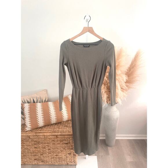 The Fifth Label Olive Green Midi Dress - Picture 5 of 11